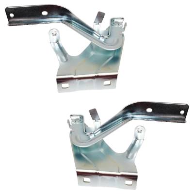 New Pair Of Hood Hinge Compatible With Nissan Leaf S Plus Leaf Sv 2018-2024 By Ni1236196 Ni1236197