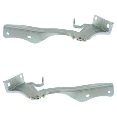 New Pair Of Hood Hinge Compatible With Nissan Rogue Sport Sv 4 Cyl 2.0L Rogue Sport S 4 Cyl 2.0L