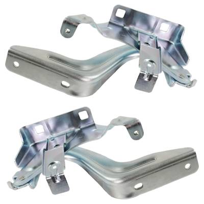 Rareelectrical - New Pair Of Hood Hinge Compatible With Nissan Kicks S 4 Cyl 1.6L Kicks Sr 4 Cyl 1.6L 2018-2023 By - Image 4