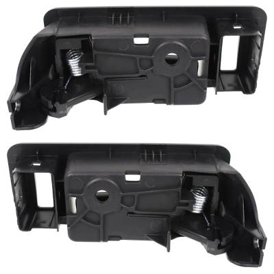 Rareelectrical - Front Left And Right Interior Door Handle Compatible With 2005-2014 Ford Mustang Black With Lock - Image 5