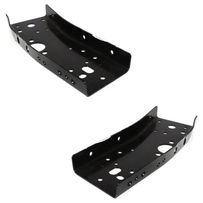 Rareelectrical - New Front Left And Front Right Bumper Bracket Compatible With Ford Excursion Eddie Bauer 8 Cyl 7.3L - Image 2