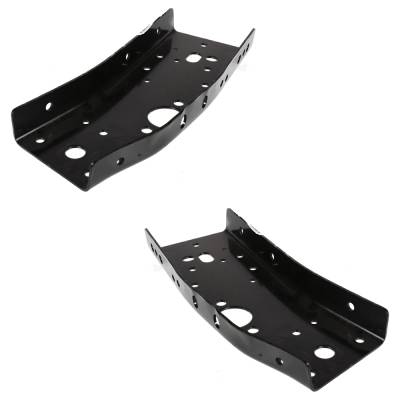 Rareelectrical - New Front Left And Front Right Bumper Bracket Compatible With Ford Excursion Eddie Bauer 8 Cyl 7.3L - Image 3
