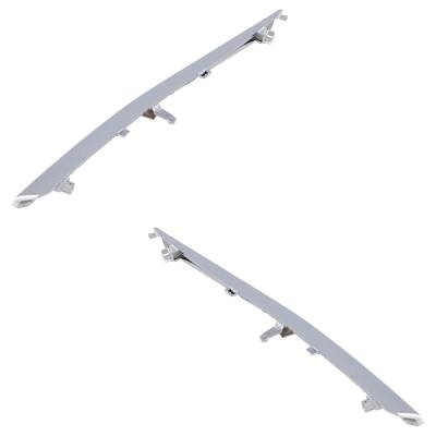 Rareelectrical - New Pair Of Grille Trim Compatible With Honda Accord Ex 6 Cyl 3.5L Accord Hfp 6 Cyl 3.5L 2011-2012 - Image 4