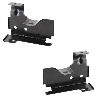 Rareelectrical - New Front Left And Front Right Bumper Bracket Compatible With Gmc Sierra 3500 Wt 8 Cyl 8.1L Sierra - Image 6