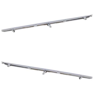 Rareelectrical - New Pair Of Grille Trim Compatible With Honda Accord Ex 4 Cyl 2.4L Accord Ex-L 6 Cyl 3.5L 2011-2012 - Image 5