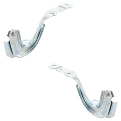 Rareelectrical - New Pair Of Hood Hinge Compatible With Kia Forte Koup Ex 2016 Production Date To July 31 Forte5 Lx - Image 4