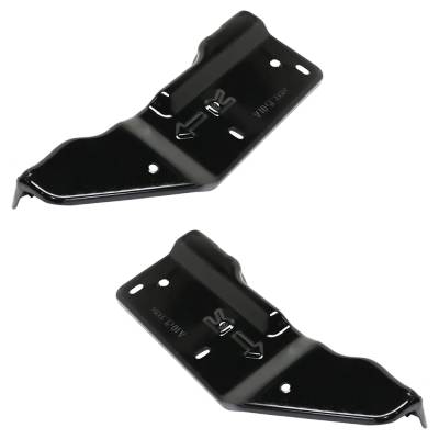 Rareelectrical - New Pair Of Inner Grille Bracket Compatible With Ford E-150 Base 8 Cyl 4.6L E-150 Xl 8 Cyl 5.4L - Image 3