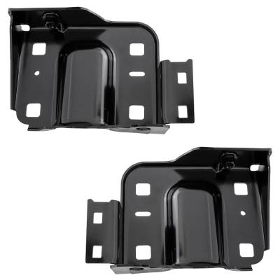 New Front Left And Front Right Bumper Bracket Compatible With Chevrolet Gmc Sierra 3500 Hd Base 8