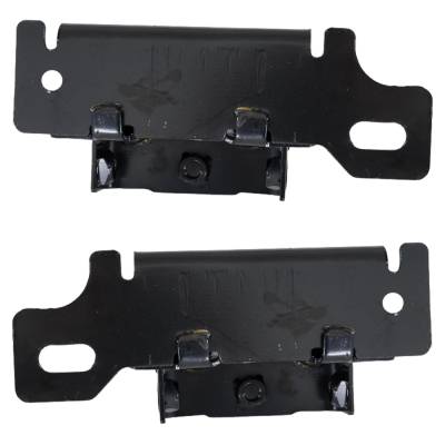 Rareelectrical - New Front Left And Front Right Bumper Bracket Compatible With Cadillac Chevrolet Gmc Sierra 1500 Hd - Image 4