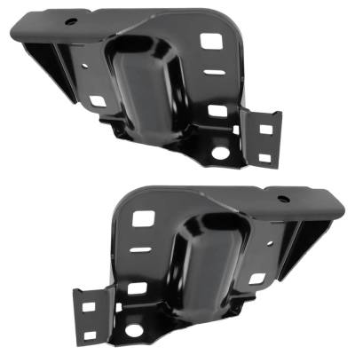 Rareelectrical - New Front Left And Front Right Bumper Bracket Compatible With Chevrolet Gmc Silverado 2500 Hd High - Image 3
