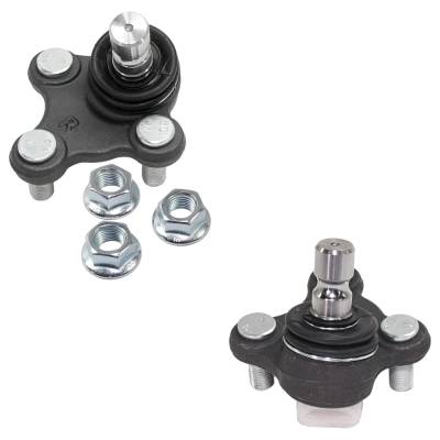 Rareelectrical - New Front Left Lower And Front Right Lower Ball Joint Compatible With Hyundai Kia Sportage Ex 4 Cyl - Image 3