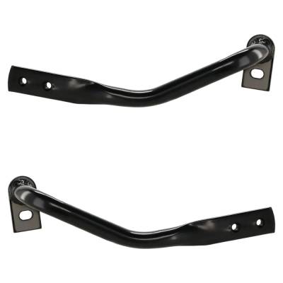 New Front Left And Front Right Bumper Bracket Compatible With Chevrolet Gmc Sierra 1500 Wt 6 Cyl
