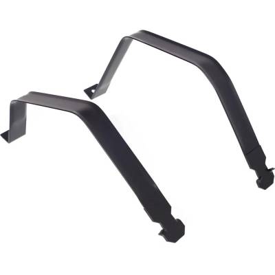 Rareelectrical - New Steel Fuel Tank Strap Compatible With Chevrolet Gmc C3500 Silverado 8 Cyl 6.5L K3500 Cheyenne 8 - Image 2