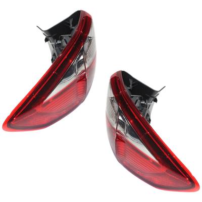 Rareelectrical - New Pair Of Outer Tail Lights Compatible With Ford C-Max Energi Sel Hatchback 2013-2016 By Part - Image 3