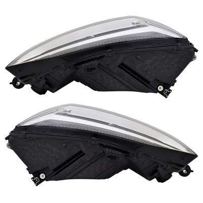 Rareelectrical - New Pair Of Headlights Compatible With Audi A5 Quattro Sportback Premium Plus 2018 2019 By Part - Image 4