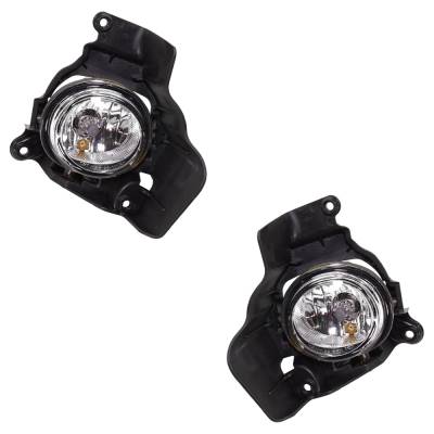 New Front Left And Front Right Fog Light Compatible With Mazda 2 Gs 4 Cyl 1.5L 2 Yozora 4 Cyl 1.5L