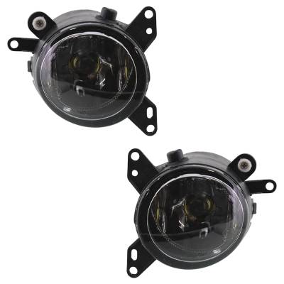 New Front Left And Front Right Fog Light Compatible With Mitsubishi Lancer Evolution Mr 4 Cyl 2.0L