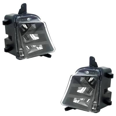 Rareelectrical - New Front Left And Front Right Fog Light Compatible With Volkswagen Gti S 4 Cyl 2.0L Golf Highline 4 - Image 2