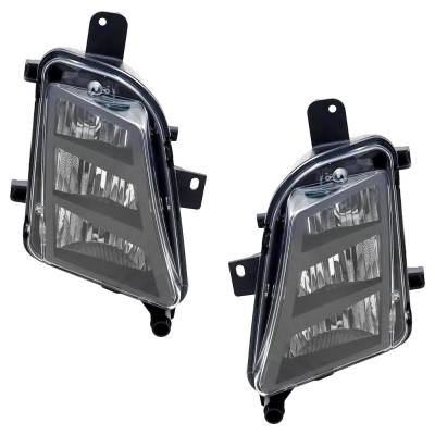 Rareelectrical - New Front Left And Front Right Fog Light Compatible With Volkswagen Gti Autobahn 4 Cyl 2.0L Golf S 4 - Image 3