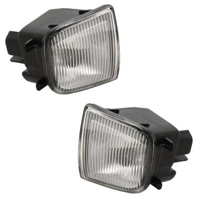 Rareelectrical - New Front Left And Front Right Fog Light Compatible With Nissan Pathfinder Se 6 Cyl 3.3L 1999 - Image 2