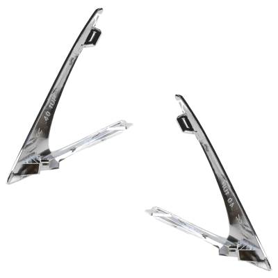 Rareelectrical - New Front Left And Front Right Fog Light Trim Compatible With Lexus Rx350l Base 6 Cyl 3.5L Rx450h - Image 4