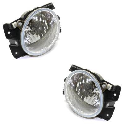 Rareelectrical - New Front Left And Front Right Fog Light Compatible With Honda Pilot Touring Pilot Lx 2009-2011 By - Image 3