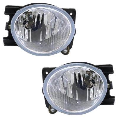 Rareelectrical - New Front Left And Front Right Fog Light Compatible With Honda Pilot Lx Pilot Ex 2009-2011 By - Image 1