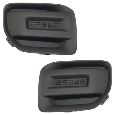 New Front Left And Front Right Fog Light Cover Compatible With Gmc Canyon All Terrain Canyon Sle