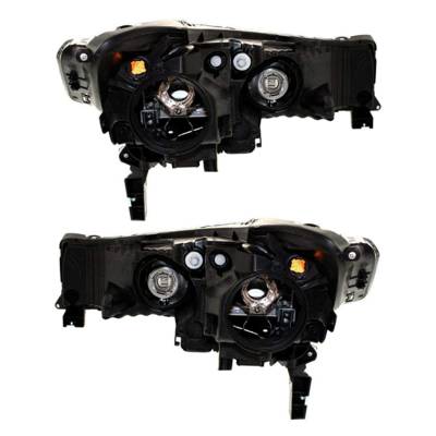 Rareelectrical - New Pair Of Hid Headlight Compatible With Acura Tl Base Sedan 2012-2014 By Part Number 33101-Tk4-A11 - Image 2
