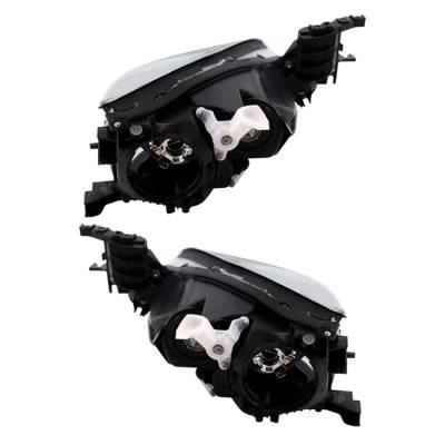 Rareelectrical - New Pair Of Halogen Headlight Compatible With Mazda 6 S Sedan 2009-2010 By Part Number Gs3l-51-0K0g - Image 2