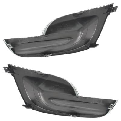 Rareelectrical - New Front Left And Front Right Fog Light Cover Compatible With Nissan Altima S 6 Cyl 3.5L 2012-2015 - Image 5