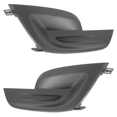 Rareelectrical - New Front Left And Front Right Fog Light Cover Compatible With Nissan Altima S 4 Cyl 2.5L 2013-2015 - Image 2
