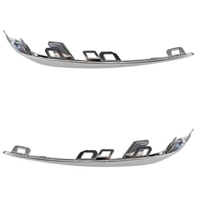 Rareelectrical - New Front Left And Front Right Fog Light Trim Compatible With Chrysler Pacifica Touring L Plus 6 Cyl - Image 8