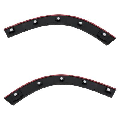Rareelectrical - New Premium Rear Left Front Section And Rear Right Front Section Fender Trim Compatible With Subaru - Image 4