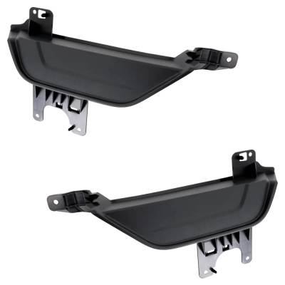 New Front Left And Front Right Fog Light Trim Compatible With Ford F-150 Lariat 6 Cyl 3.5L F-150