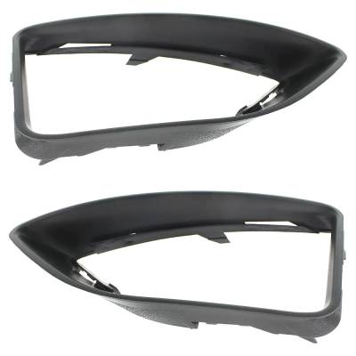 Rareelectrical - New Front Left And Front Right Fog Light Trim Compatible With Ford Fusion S Fusion Se 2010-2012 By - Image 4