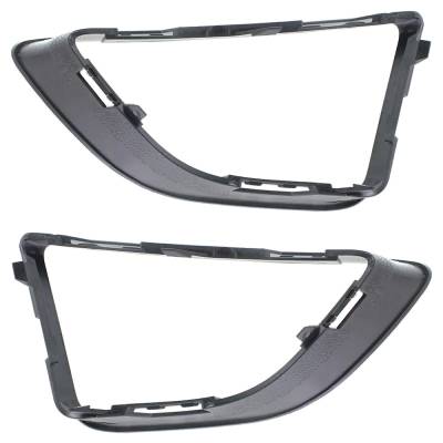Rareelectrical - New Front Left And Front Right Fog Light Trim Compatible With Ford Fusion Se Fusion S 2010-2012 By - Image 5