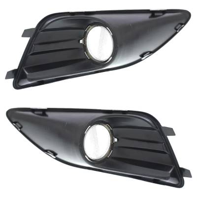 Rareelectrical - New Front Left And Front Right Fog Light Trim Compatible With Ford C-Max Hybrid Titanium C-Max - Image 5