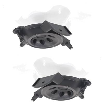 Rareelectrical - New Front Left And Front Right Fog Light Trim Compatible With Nissan Rogue Sl Rogue S 2008-2010 By - Image 4