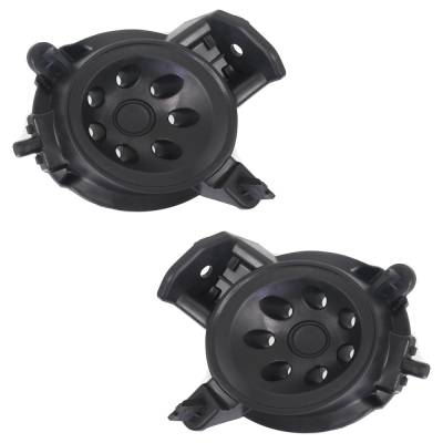 Front Left And Front Right Fog Light Trim Compatible With Nissan Rogue S Rogue Sl 2008-2010 By
