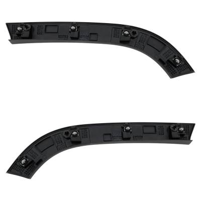 Rareelectrical - New Rear Left Front Section And Rear Right Front Section Fender Trim Compatible With Jeep Grand - Image 4