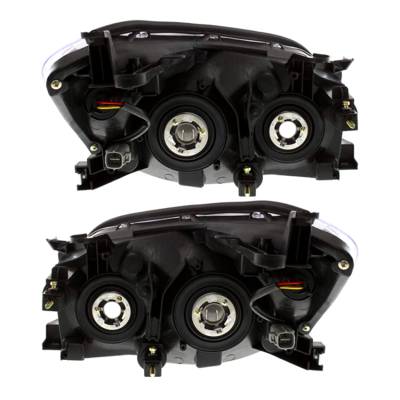Rareelectrical - New Pair Of Headlight Compatible With Toyota Rav4 Limited Base Sport 2006-2008 By Part Number - Image 2