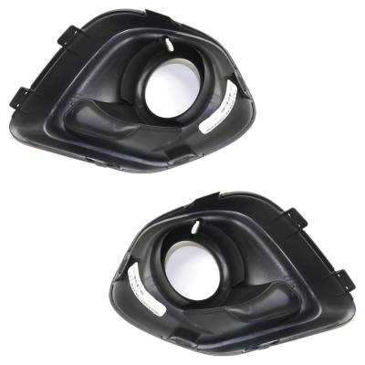 Rareelectrical - New Front Left And Front Right Fog Light Trim Compatible With Mitsubishi Outlander Sport Le - Image 4