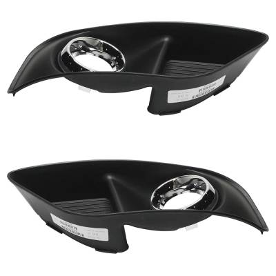 Rareelectrical - New Front Left And Front Right Fog Light Trim Compatible With Chrysler 300 Srt8 300 Srt8 Core - Image 4