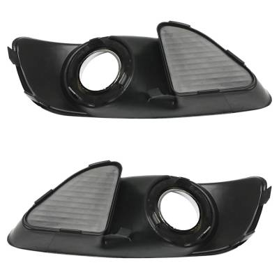 Rareelectrical - New Front Left And Front Right Fog Light Trim Compatible With Chrysler 300 Srt8 300 Srt8 Core - Image 5