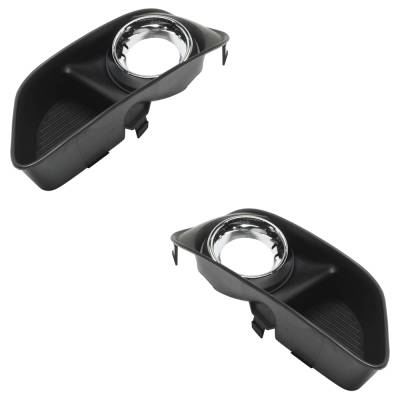 Rareelectrical - New Front Left And Front Right Fog Light Trim Compatible With Chrysler 300 Srt8 Core 300 Srt8 - Image 3