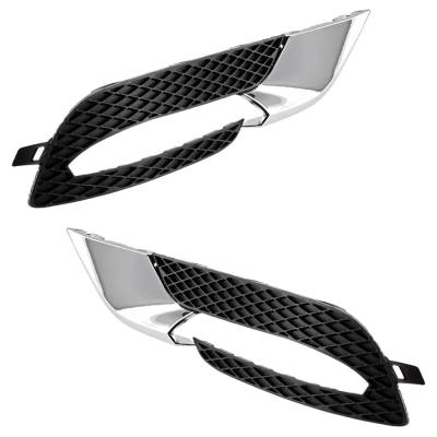 Rareelectrical - New Front Left And Front Right Fog Light Trim Compatible With Buick Enclave Leather 6 Cyl 3.6L - Image 2