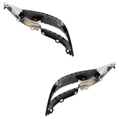 Rareelectrical - New Front Left And Front Right Fog Light Trim Compatible With Buick Enclave Convenience 6 Cyl 3.6L - Image 4