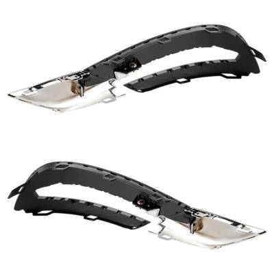 Rareelectrical - New Front Left And Front Right Fog Light Trim Compatible With Buick Enclave Convenience 6 Cyl 3.6L - Image 6
