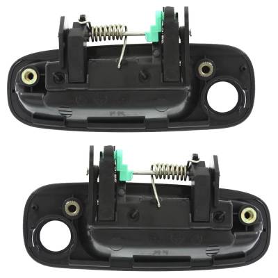Rareelectrical - Front Left And Right Exterior Door Handle Compatible With 2004-2006 Scion Xb Primed Paintable With - Image 5